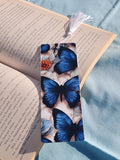 3 Blue Butterflys Bookmark