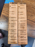 Wooden Rabbit Ruler