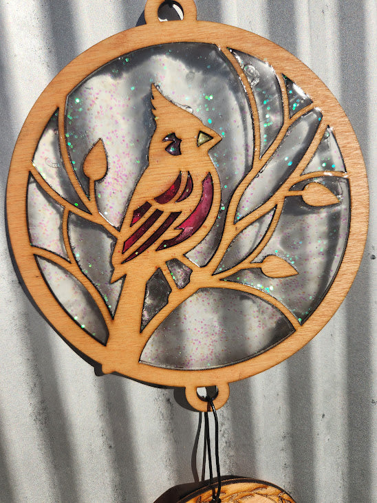 Cardnial  Sun Catchers